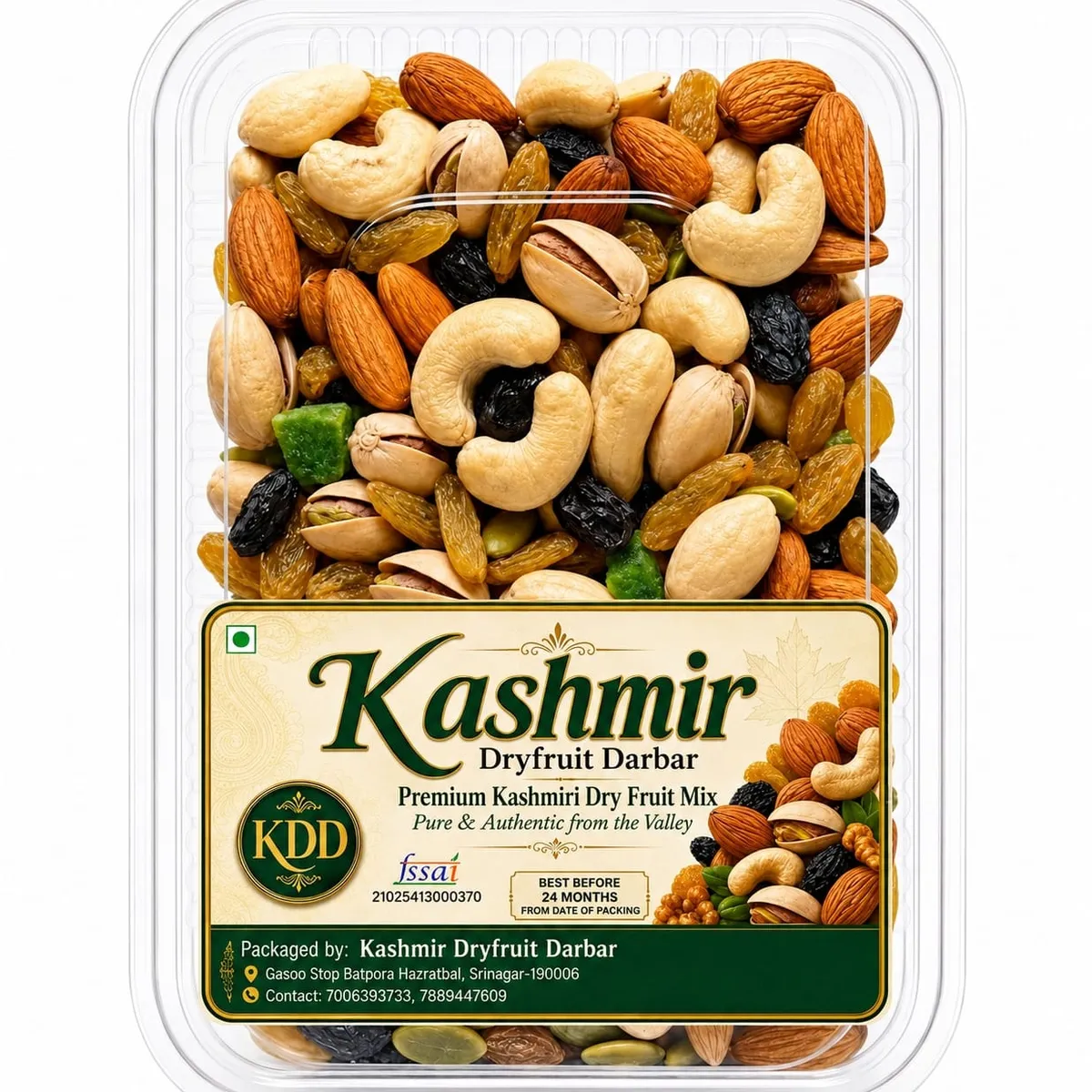 Premium Kashmiri Dry Fruit Mix | Almonds, Cashews, Pista, Kishmish & Dried Fruits — photo 2